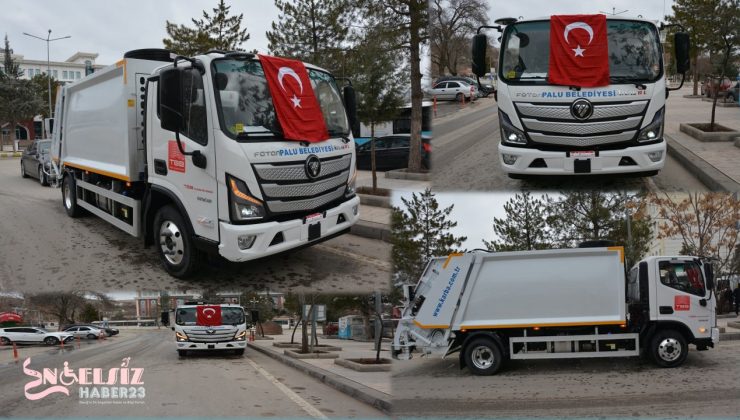 Palu Belediyesinin Araç envanteri büyüyor