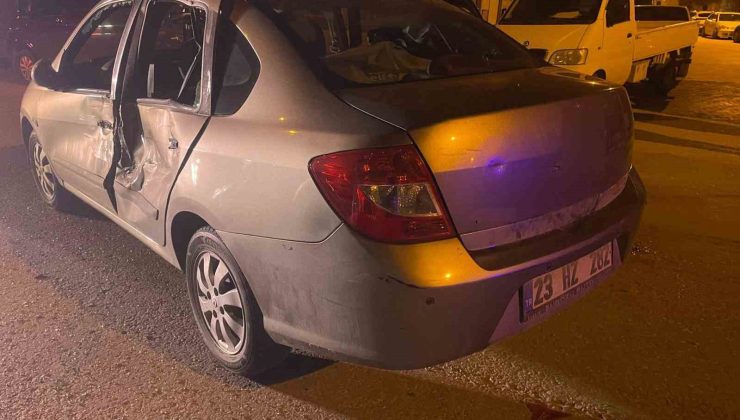 Otomobil ile cipin çarpışması sonucu 1 yaralı