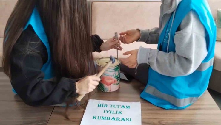 Üniversiteli öğrencilerden “Bir Tutam İyilik” projesi