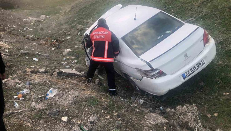 Elazığ’da trafik kazası: 1 yaralı