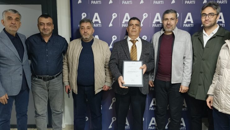 ANAHTAR PARTİ ALACAKAYA İLÇE BAŞKANLIĞINA ATAMA YAPILDI