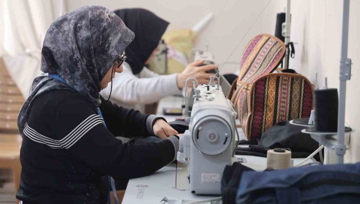 Elazığ’da kadınlar hayallerinin peşinde ter döküyor