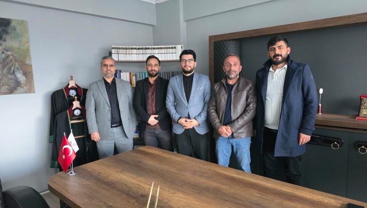 Saadet Partisi Kovancılar İlçe Teşkilatından Avukatlara ziyaret.