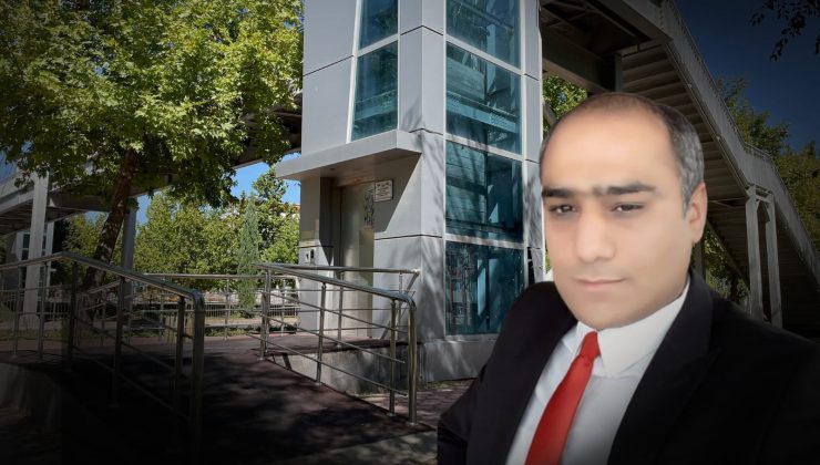 TSD Elazığ Şube Başkanı Metin FIRAT: ÜST GEÇİT ASANSÖRLERİ GÖSTERMELİKMİ?