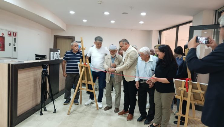 Uzman Doktor Gülay Şimşek’in Resim Sergisi Elazığ’da Açıldı