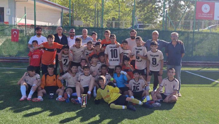 U13’te şampiyon Elazığ Yolspor