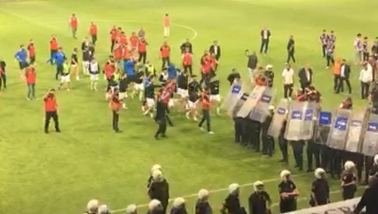 Elazığspor – Vanspor FK maçı tatil edildi