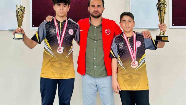 Elazığ dartta tarih yazdı: 6 madalya, 2 kupa