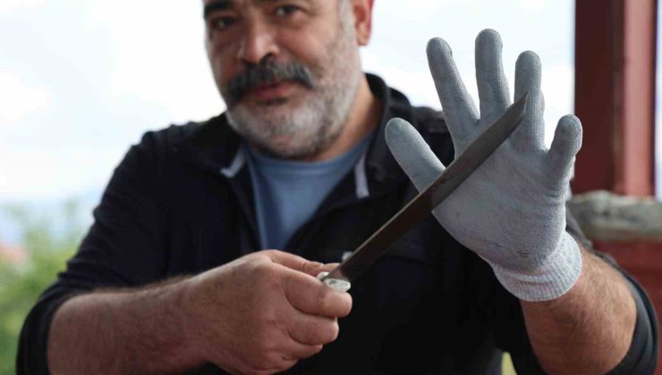 Kurban Bayramında acemi kasaplara müjde: Kesilmez eldivenle yaralanmalara son