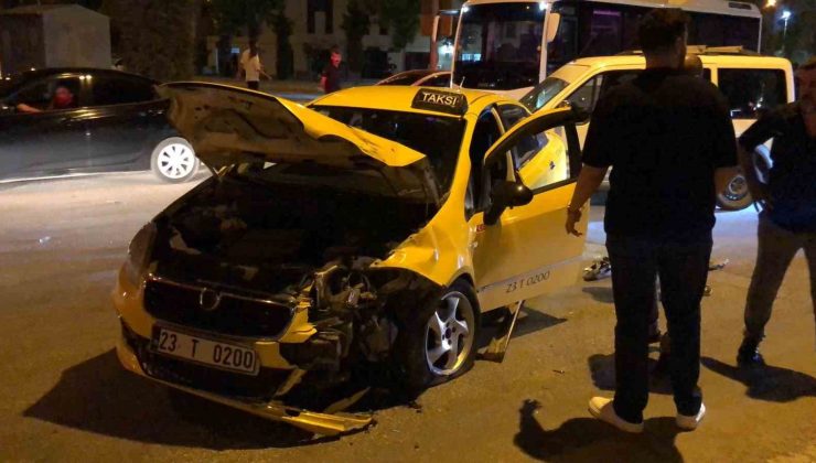 Elazığ’da trafik kazası: 1 yaralı