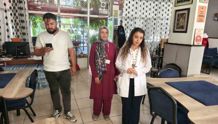 kapalı alanlarda sigara denetimi yapıldı