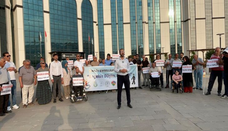 Bingöl’de Engelliler valilik ve belediyeden gerekli desteği alamadıklarını ifade etti.