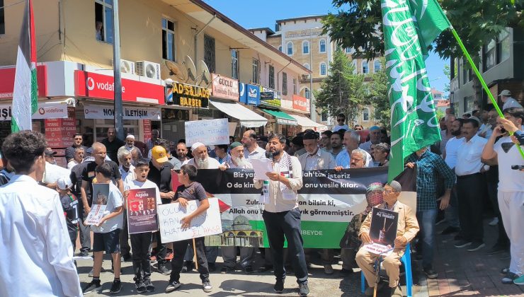 Karakoçan’dan Gazze’ye Vicdan Yürüyüşü