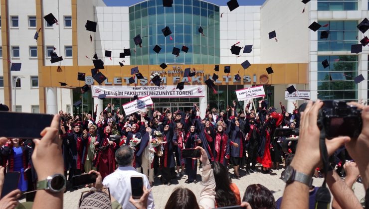 FIRAT ÜNİVERSİTESİ’NDE MEZUNİYET COŞKUSU DEVAM EDİYOR