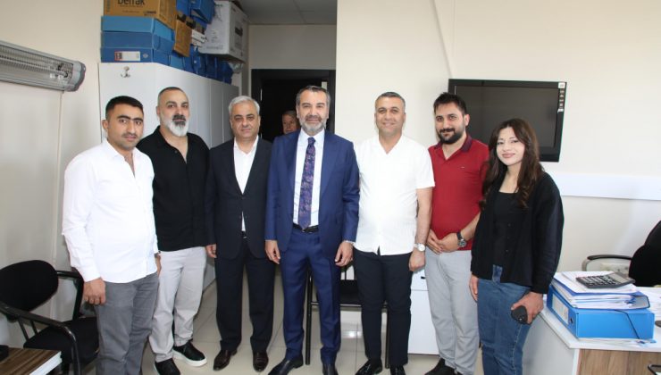 BAŞKAN ŞERİFOĞULLARI, PERSONELLE BAYRAMLAŞTI