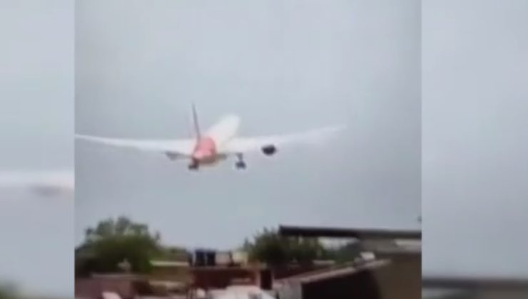 Hindistan’da 242 kişiyi taşıyan yolcu uçağı düştü