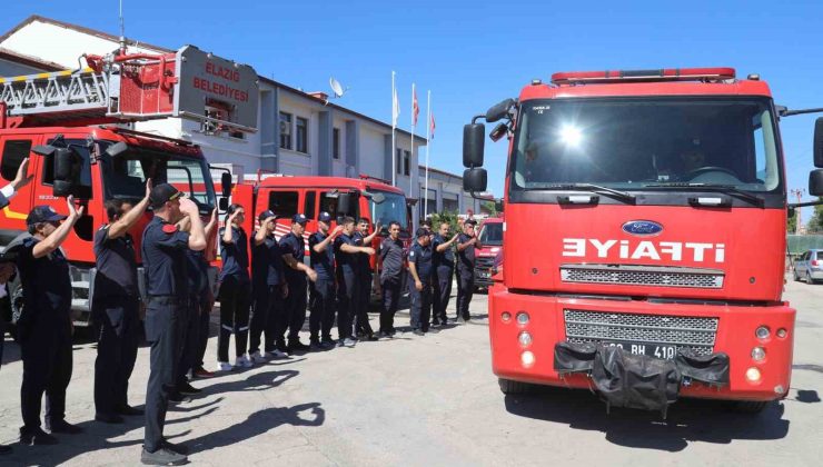 Hatay’daki orman yangınına Elazığ Belediyesinden destek