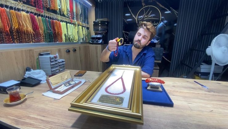 Elazığ’da milyonluk Osmanlı kehribarı tespihler görücüye çıktı