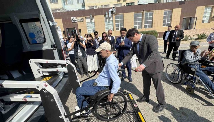 TİKA’dan Kazakistan’daki engelli bireylere ulaşım desteği