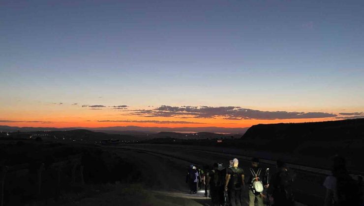 Elazığ’da doğa ve tarihle iç içe gece yürüyüşü