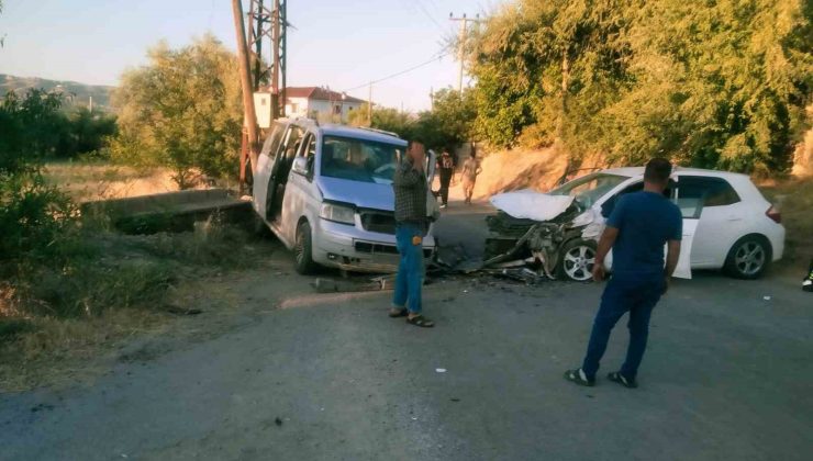 Elazığ’da trafik kazası:1 yaralı