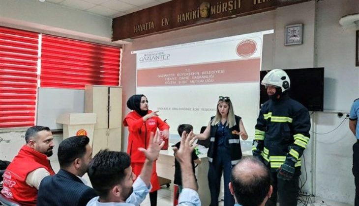 İşitme Engelli Bireylere Yangın Söndürme Eğitimi