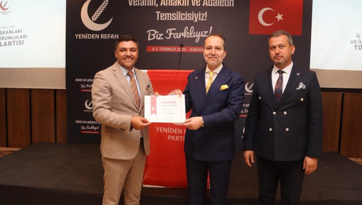 Yeniden Refah Partisi Elazığ İl Başkanlığı Türkiye birinciliğe imza attı.