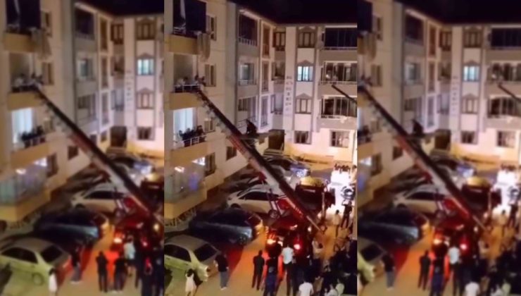 Dayak geleneğinden kaçan damat için yük asansörüyle eve girdiler