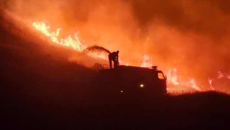 Elazığ’da yangın: Köy tedbir amaçlı boşaltılıyor