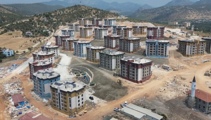 TOKİ tarafından inşa edilen deprem ve sosyal konutlarında sona gelindi