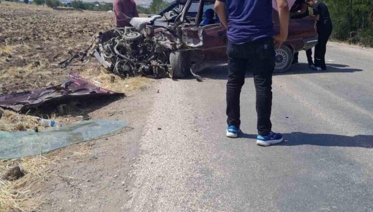 Elazığ’da trafik kazası: 2 yaralı