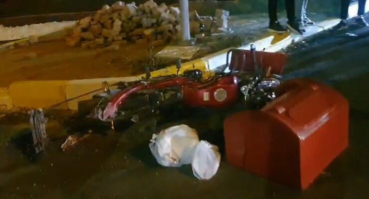 Elazığ’da otomobil ile motosiklet çarpıştı: 2 yaralı