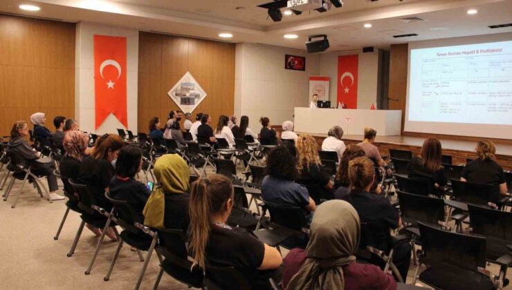 Elazığ’da sağlık çalışanlarına eğitim verildi