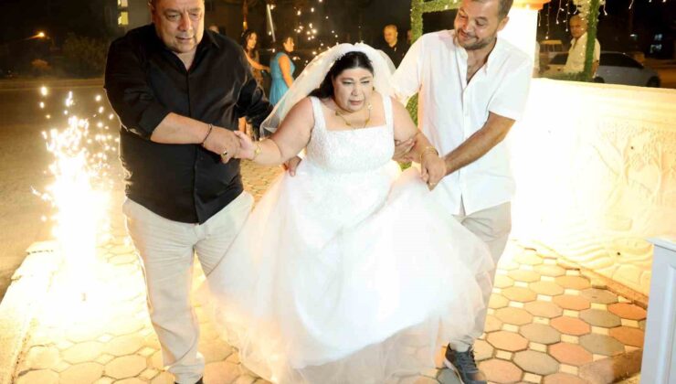 Zihinsel engelli kadının hayali temsili düğünle gerçekleşti: