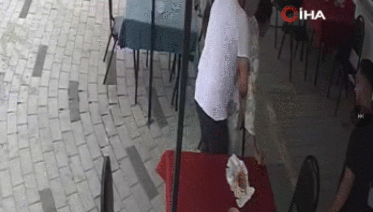 Heimlich manevrası zihinsel engelli vatandaşın hayatını kurtardı: O anlar kamerada
