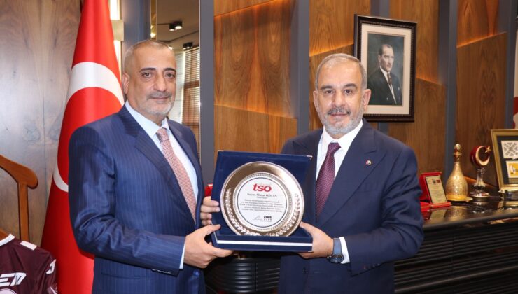 ÖZSAL İNŞAAT’DAN BAŞKAN ALAN’A ZİYARET