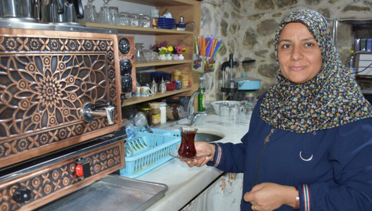 Kayınbabasından kalan 450 yıllık tarihi evi işletmeye çevirdi