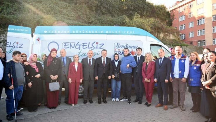 Trabzon’da Engelsiz Taksi’nin ikincisi hizmete başladı Elazığ’da Yok