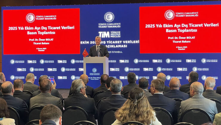 Ticaret Bakanı Bolat: “2025 yılı Ekim ayında ihracatımız yüzde 2,3 artışla 24 milyar dolar olarak gerçekleşti”