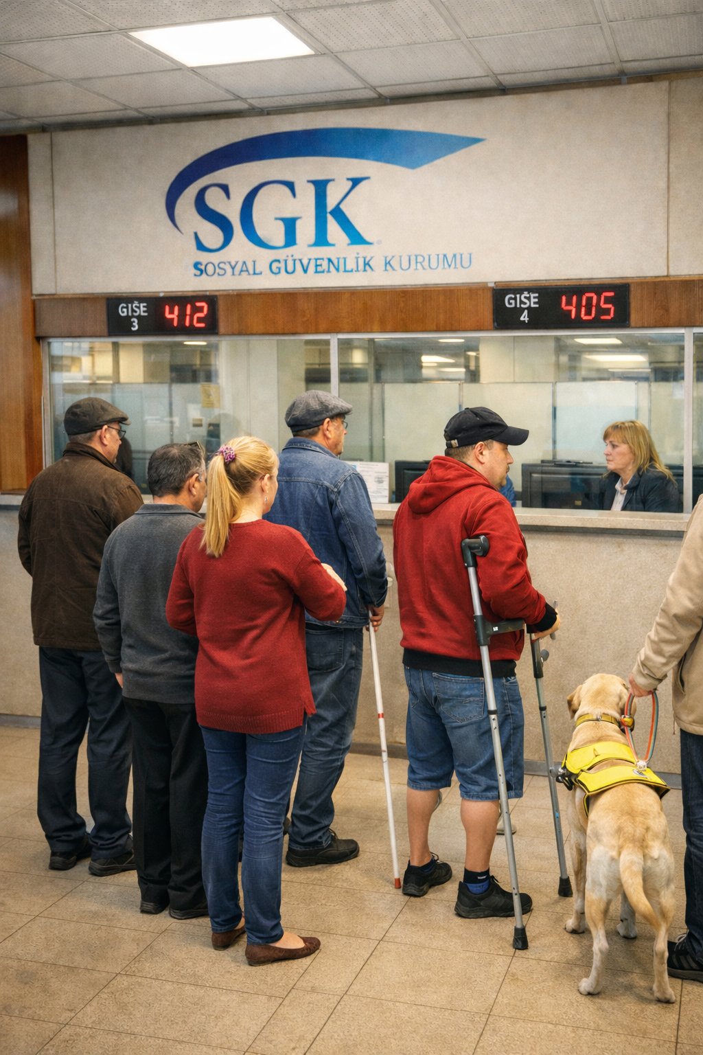 ELLERİNDE NASIR, YÜREKLERİNDE SIZI: SGK KAPISI ENGELLİYE “DUVAR” OLDU!