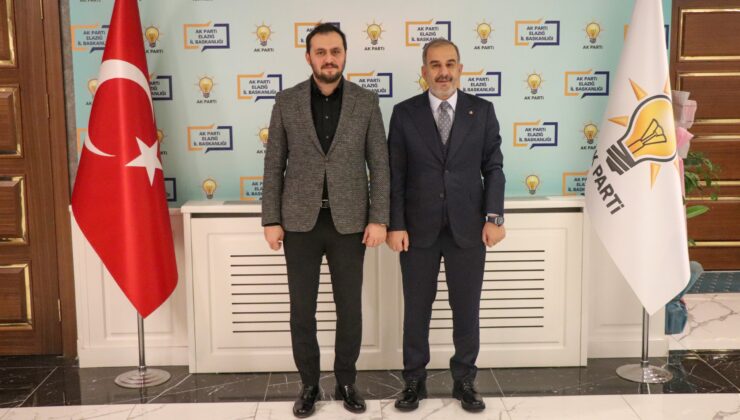 BAŞKAN ALAN’DAN AK PARTİ İL BAŞKANLIĞINA ZİYARET