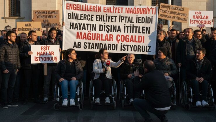 Engelli Vatandaşlardan “Ehliyet” İsyanı: “Sürüş Becerisi Değil, Engel Durumu Esas Alınıyor”