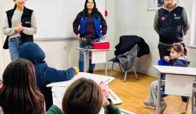 Elazığ’da çocuklara afet farkındalık eğitimi