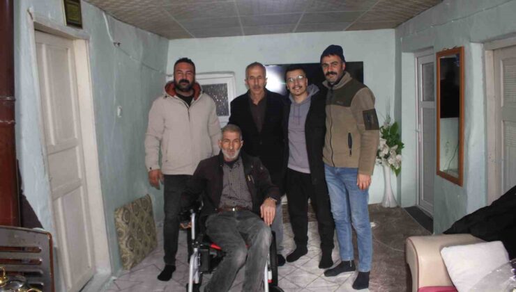 Malazgirt’te engelli bireylerin yüreğini ısıtan destek