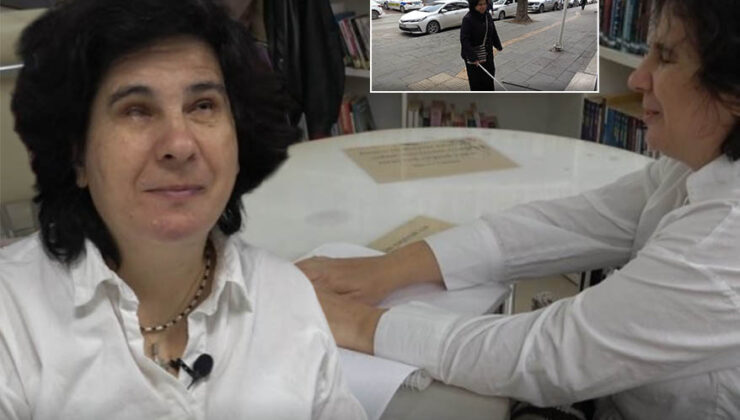 Görme engelli 3 çocuk annesi Çiler Kocaman’ın ’Braille’ alfabesiyle okuma azmi