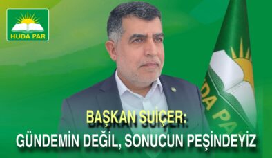 HÜDA PAR’dan Takibi Yapılan Sürece İlişkin Açıklama: Elazığ İçin Olumlu Gelişme