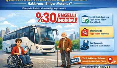 Şehirler Arası Otobüslerde Engelli İndirimi: Haklarınızı Biliyor Musunuz?