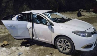 Araç içerisinde patlama: 3 yaralı