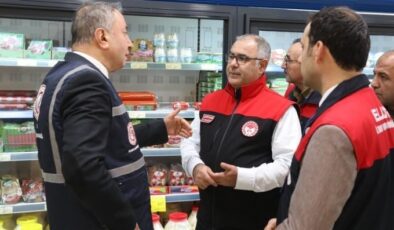 Elazığ’da Ramazan öncesi gıda denetimleri arttırıldı