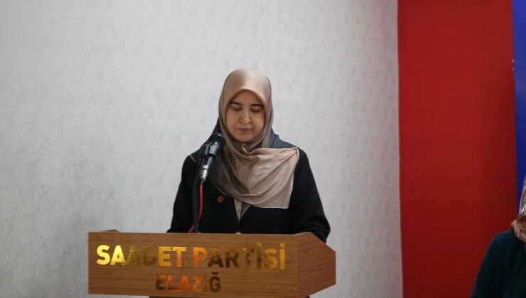 SAADET PARTİSİ ELAZIĞ İL BAŞKANLIĞI KADIN KOLLARI BAŞKANLIĞI